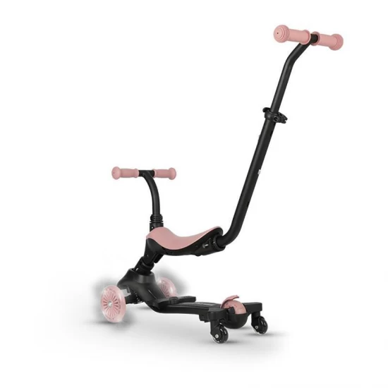 Trotineta multifunctionala 6 in 1 Qplay Sema Evo Roz