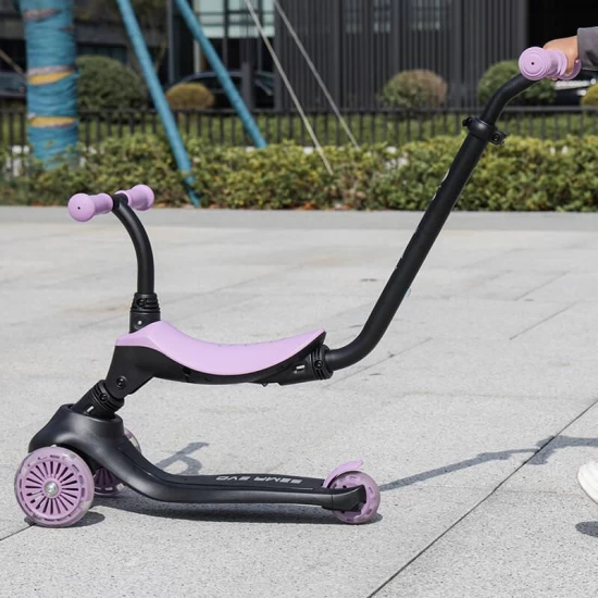 Trotineta multifunctionala 6 in 1 Qplay Sema Evo Violet Trotineta multifunctionala 6 in 1 Qplay Sema Evo Violet