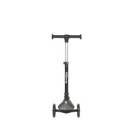 Trotineta pliabila cu roti luminoase si ghidon reglabil Qplay Sparkling Negru