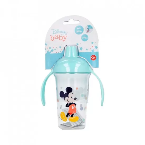 Cana anticurgere cu manere 295 ml Mickey Disney