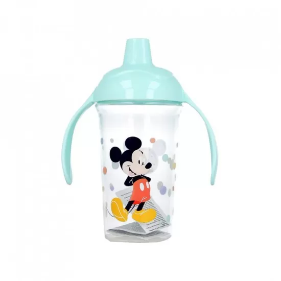 Cana anticurgere cu manere 295 ml Mickey Disney