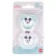 Set 2 suzete ortodontice Disney Mickey din silicon cu capac de protectie 6 luni+ Set 2 suzete ortodontice Disney Mickey din silicon cu capac de protectie 6 luni+