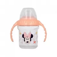 Cana cu capac, manere si cioc din silicon 250 ml Minnie Disney