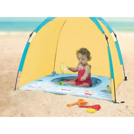 Cort de plaja cu minipiscina UV50 Ludi Cort de plaja cu minipiscina UV50 Ludi