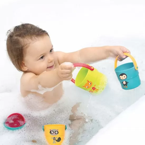 Set 4 cupe pentru baie Ludi Set 4 cupe pentru baie Ludi