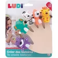 Set 5 marionete deget Safari Ludi