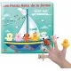 Set de baie carte si marionete pentru degete Ludi Set de baie carte si marionete pentru degete Ludi