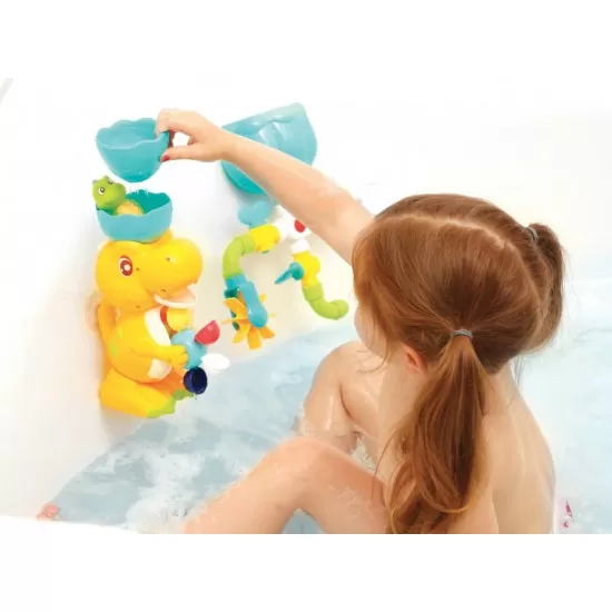 Set jucarii de baie Dinozaur Ludi Set jucarii de baie Dinozaur Ludi
