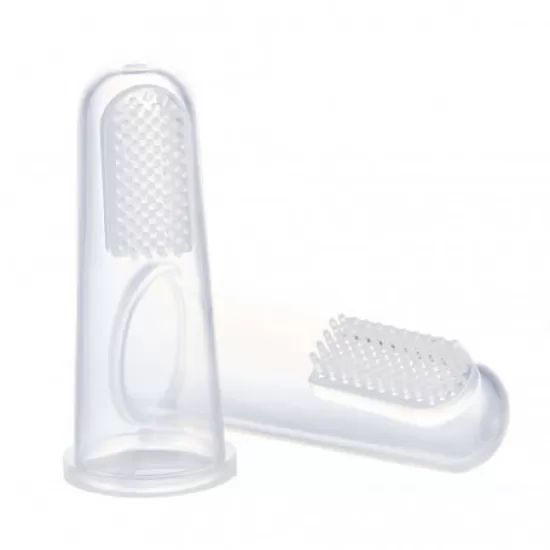Set 2 periute dinti tip degetar Thermobaby Set 2 periute dinti tip degetar Thermobaby