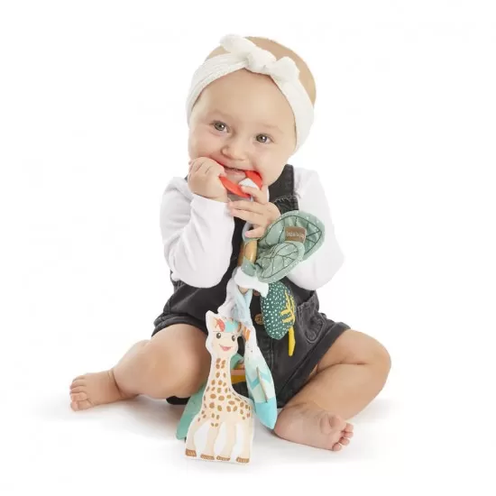 Jucarie bebe Vulli - Inel cu activitati Frunza