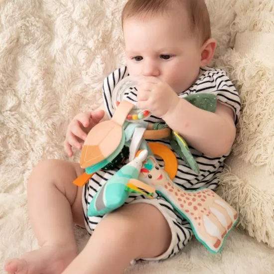 Jucarie bebe Vulli - Inel cu activitati Frunza
