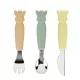Set 3 tacamuri maner silicon Girafa Sophie Vulli
