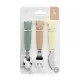 Set 3 tacamuri maner silicon Girafa Sophie Vulli