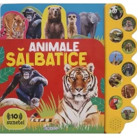 Carte cu 10 sunete - Animale salbatice