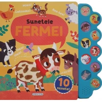 Carte cu 10 sunete - Sunetele fermei