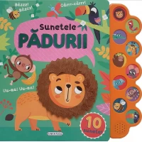 Carte cu 10 sunete - Sunetele padurii