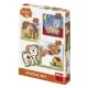Baby puzzle - Animalute jucause (3-5 piese) Baby puzzle - Animalute jucause (3-5 piese)