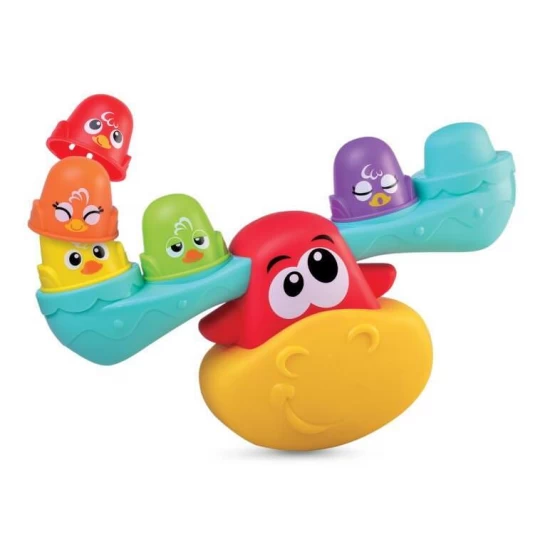 Jucarie bebelusi, Balanta si joc de stivuit, +12 luni