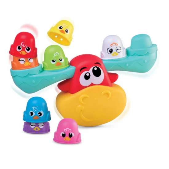 Jucarie bebelusi, Balanta si joc de stivuit, +12 luni