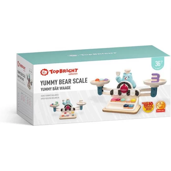 Jucarie educativa - Balanta Yummy a ursuletului