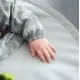 Baveta cu maneci lungi - Fructe vesele Baveta cu maneci lungi - Fructe vesele