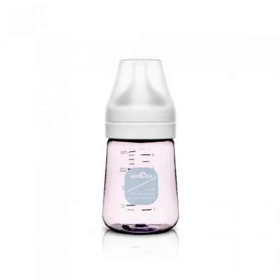 Biberon anticolici premium cu tetina S bleu 160 ml Biberon anticolici premium cu tetina S bleu 160 ml