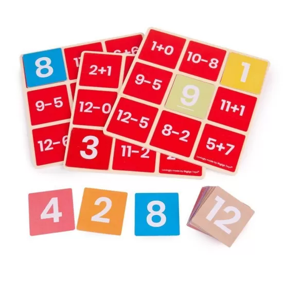 Joc Bingo matematic - Adunari si scaderi Joc Bingo matematic - Adunari si scaderi