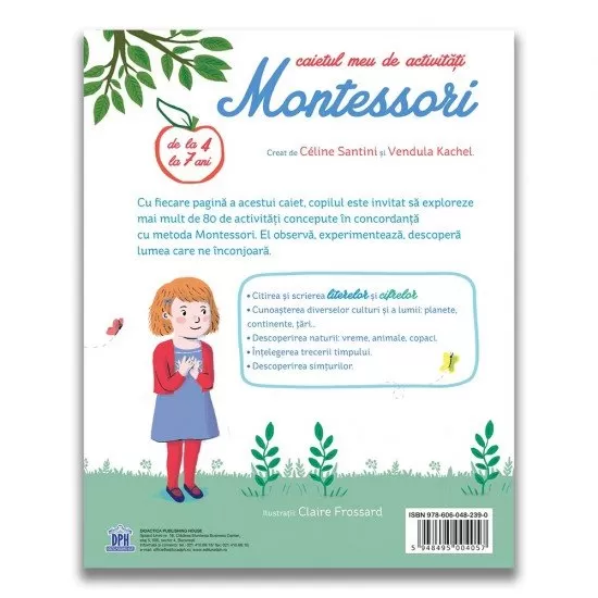 Caietul meu de activitati Montessori Caietul meu de activitati Montessori