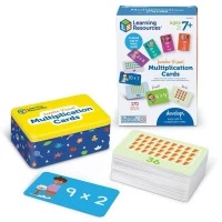 Set educativ 169 Carduri Jumbo - Tabla inmultirii