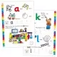 Carte cu activitati si abtibilduri - Alfabet Carte cu activitati si abtibilduri - Alfabet