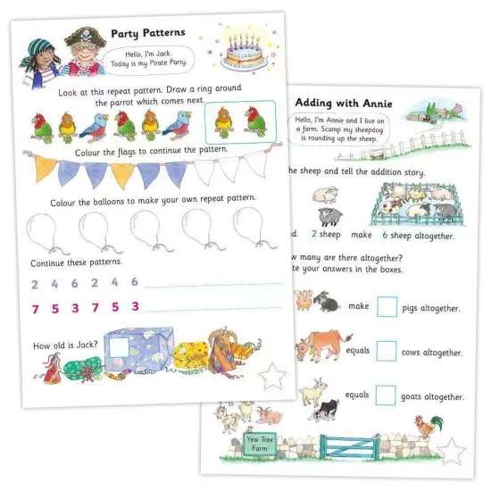 Carte cu activitati si abtibilduri - Numaratul distractiv Carte cu activitati si abtibilduri - Numaratul distractiv