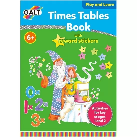 Carte cu activitati si abtibilduri - Tabla inmultirii Carte cu activitati si abtibilduri - Tabla inmultirii