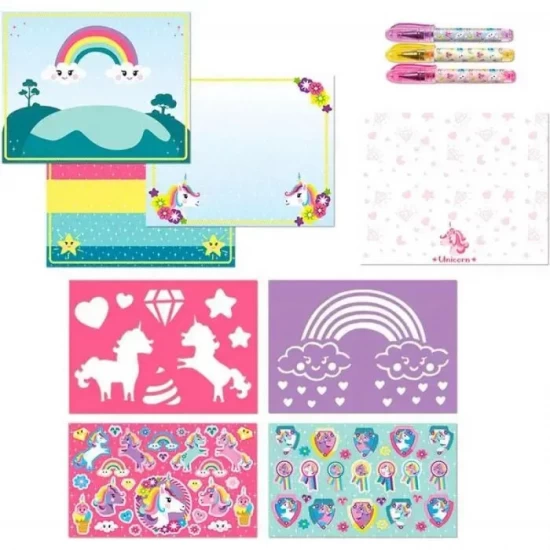 Carte cu activitati - Unicorni