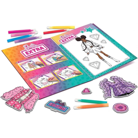 Carte de colorat cu activitati Barbie - Stilul tau Carte de colorat cu activitati Barbie - Stilul tau