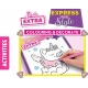 Carte de colorat cu activitati Barbie - Stilul tau Carte de colorat cu activitati Barbie - Stilul tau