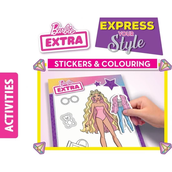 Carte de colorat cu activitati Barbie - Stilul tau Carte de colorat cu activitati Barbie - Stilul tau