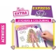 Carte de colorat cu activitati Barbie - Stilul tau Carte de colorat cu activitati Barbie - Stilul tau
