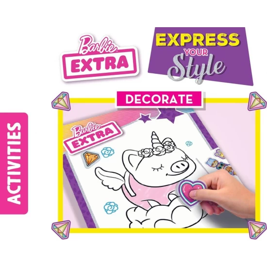 Carte de colorat cu activitati Barbie - Stilul tau Carte de colorat cu activitati Barbie - Stilul tau