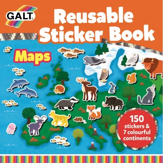 Cartea mea cu stickere - Harta Cartea mea cu stickere - Harta