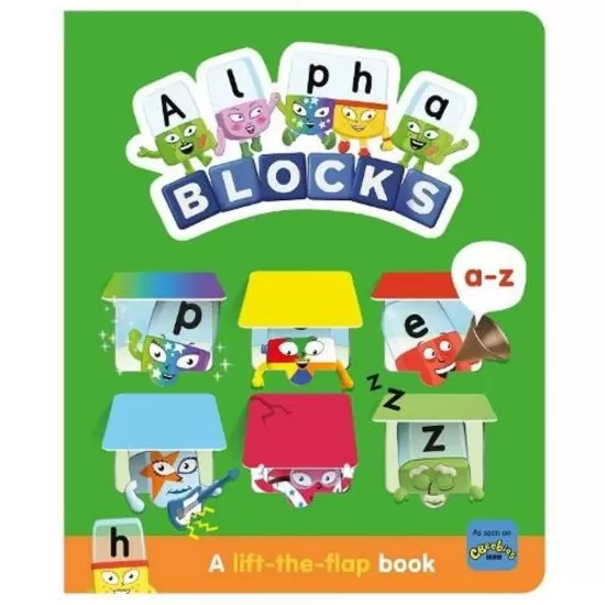 Carticica Deschide ferestrele - Alphablocks A-Z Carticica Deschide ferestrele - Alphablocks A-Z