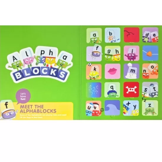 Carticica Deschide ferestrele - Alphablocks A-Z Carticica Deschide ferestrele - Alphablocks A-Z