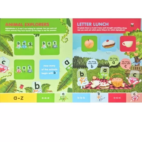 Carticica Deschide ferestrele - Alphablocks A-Z Carticica Deschide ferestrele - Alphablocks A-Z