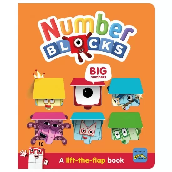Carticica Deschide ferestrele - Numberblocks - Numere mari Carticica Deschide ferestrele - Numberblocks - Numere mari