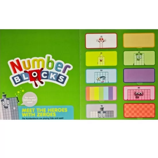 Carticica Deschide ferestrele - Numberblocks - Numere mari Carticica Deschide ferestrele - Numberblocks - Numere mari