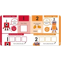 Carticica Scriu si sterg Numberblocks 1-10