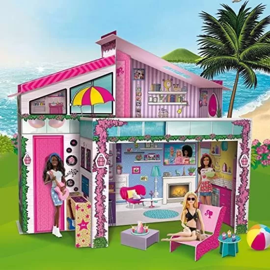 Casa din Malibu Barbie din carton Casa din Malibu Barbie din carton