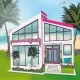 Casa din Malibu Barbie din carton Casa din Malibu Barbie din carton