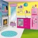 Casa din Malibu Barbie din carton Casa din Malibu Barbie din carton