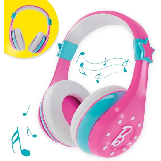Casti bluetooth pentru fetite Barbie Casti bluetooth pentru fetite Barbie