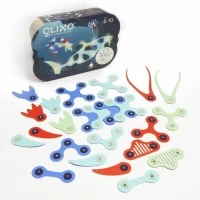 Joc magnetic de construit Clixo - Animalute marine 24 piese